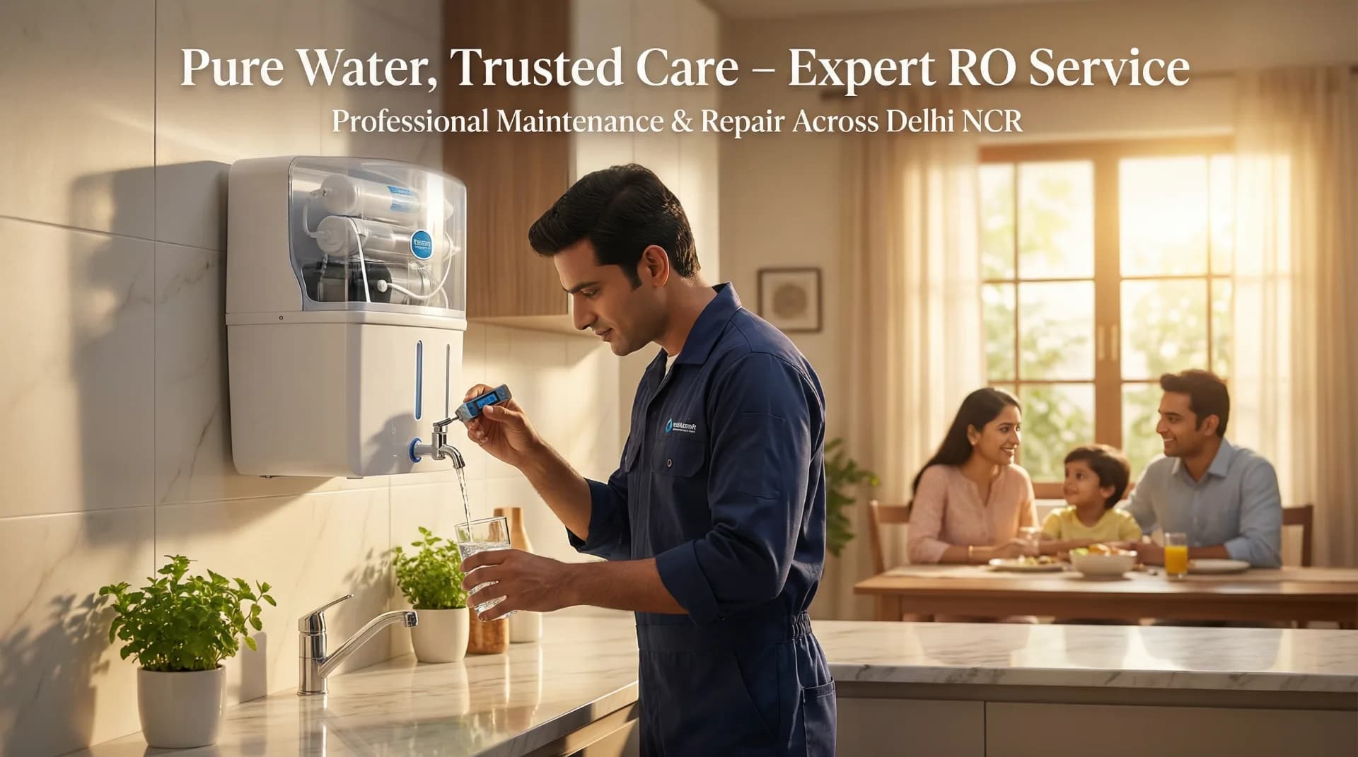 Trusted RO Repair & Service Experts in Delhi NCR Region