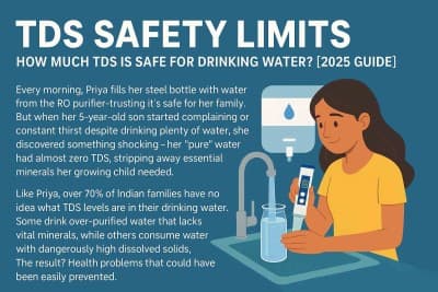 Safe TDS Level for Drinking Water in India (WHO 2026 Guide)
