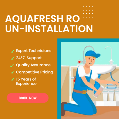 Aquafresh RO Uninstallation
