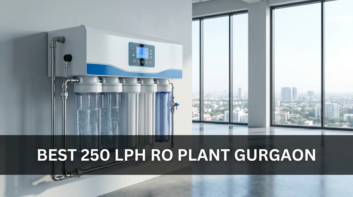 Best 250 LPH RO Plant for Commercial and Industrial Use in Gurgaon: Complete Buying Guide