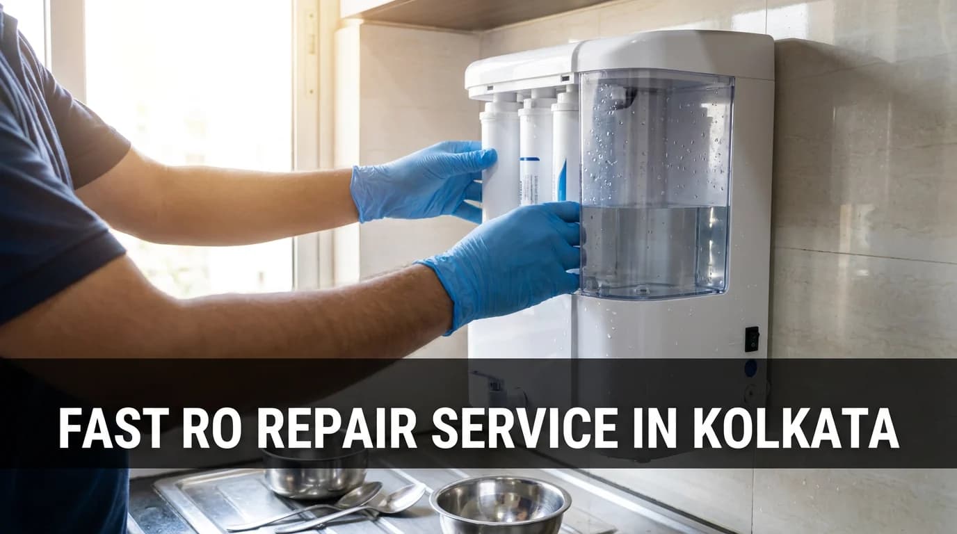 Same-Day Water Purifier Repair and Maintenance Solutions for Kolkata Homes