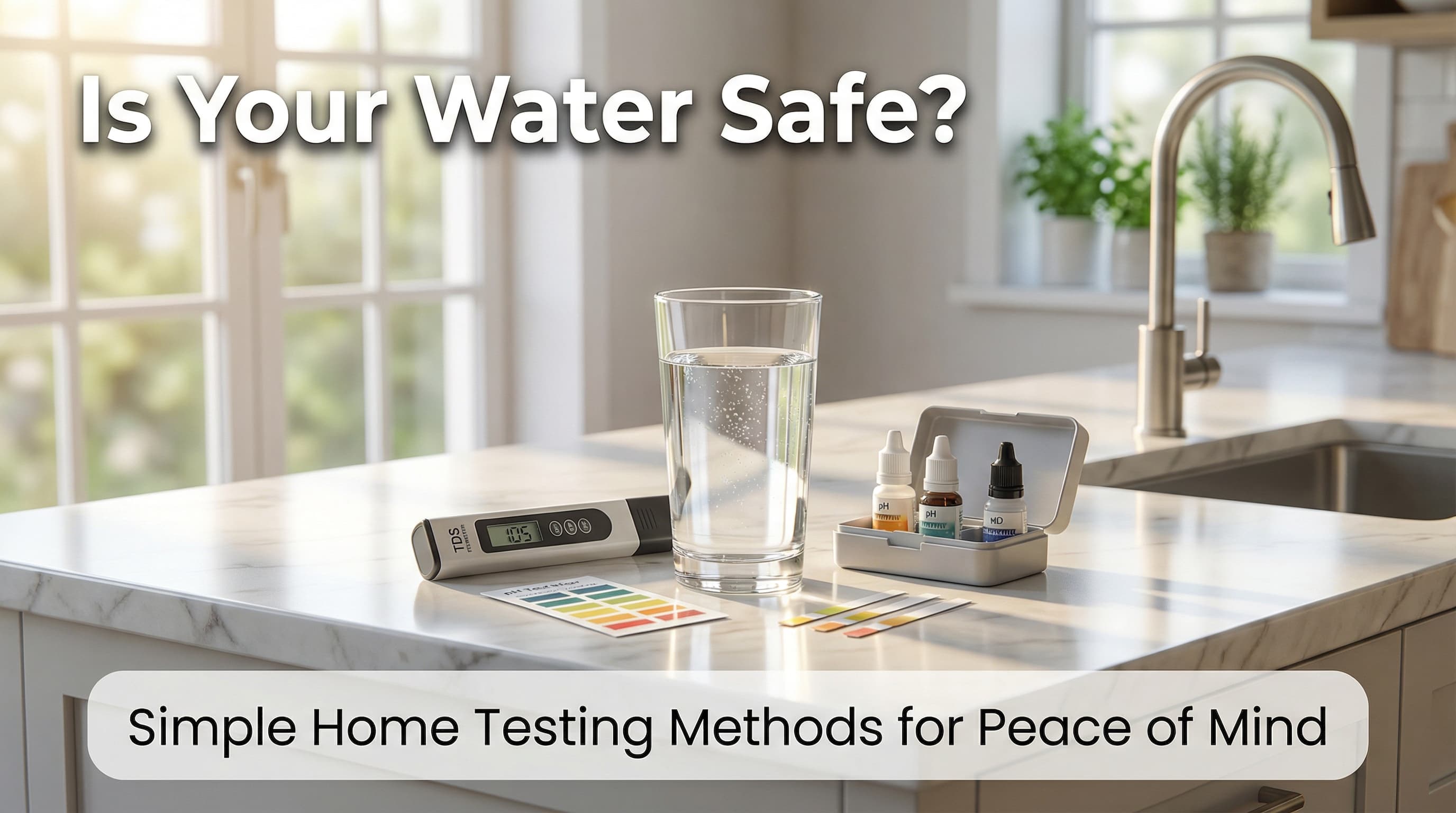 Simple Ways to Check Your Drinking Water Quality at Home