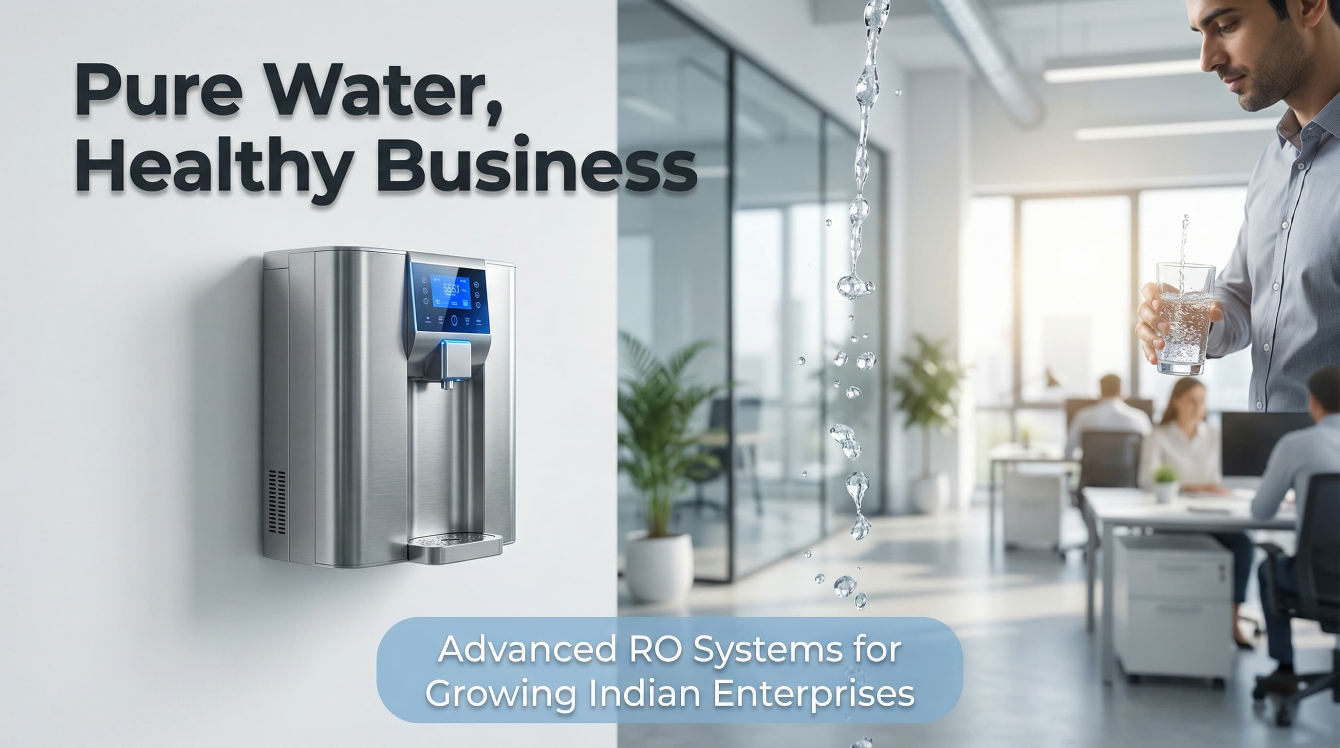 Best Commercial RO Systems for Indian Small Businesses