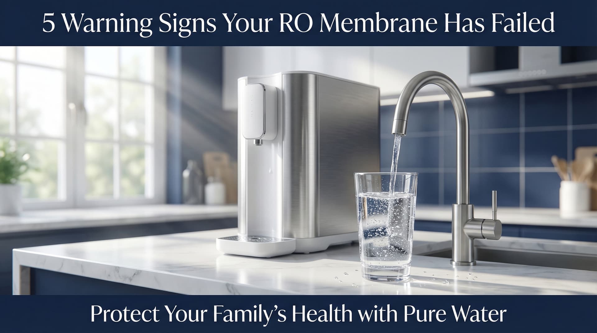 5 Warning Signs Your RO Membrane Has Failed (Fix Now)