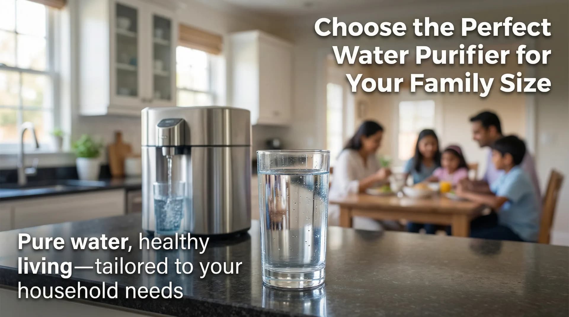 RO Water Purifier Selection Guide Based on Family Size RO Water Purifier Selection Guide Based on Family Size