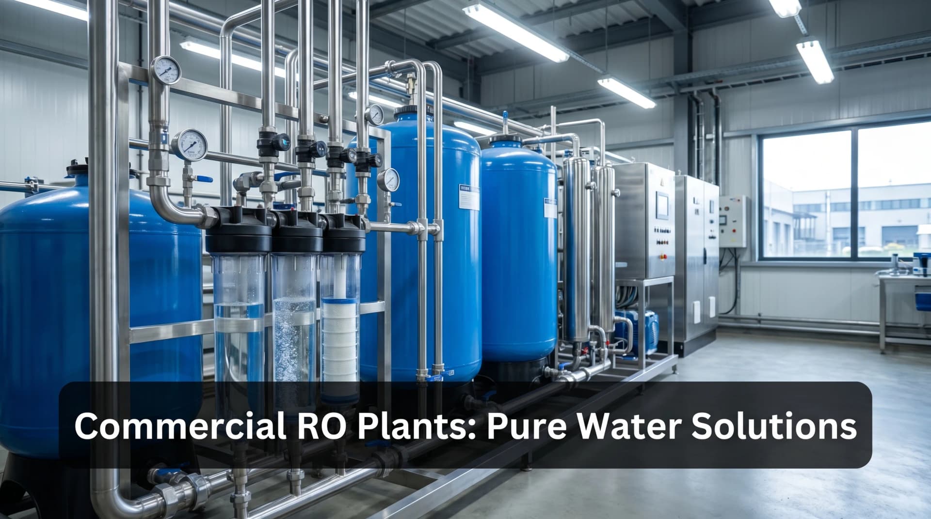 Choosing the Right Commercial Water Purification System for Your Growing Business Needs Choosing the Right Commercial Water Purification System for Your Growing Business Needs