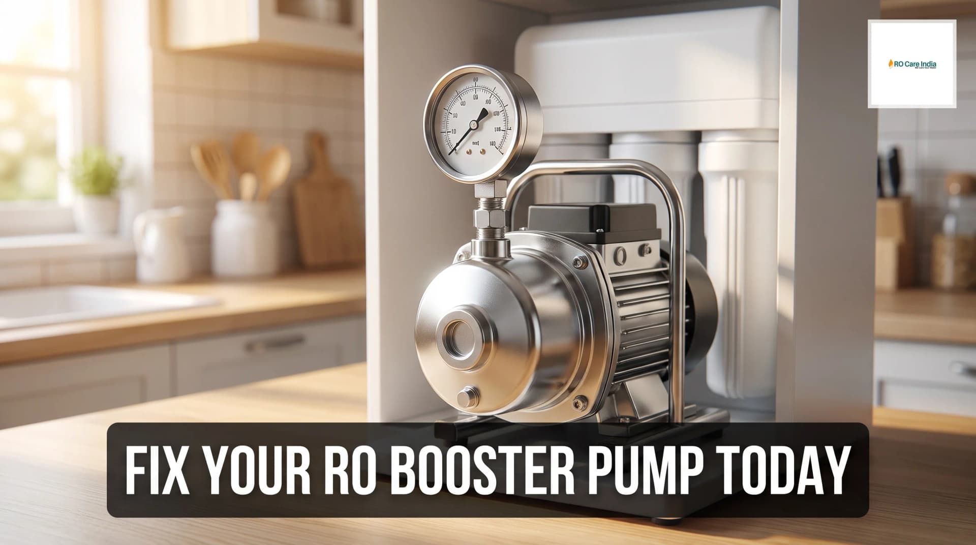 RO Booster Pump Failure in Kolkata: How to Fix It? RO Booster Pump Failure in Kolkata: How to Fix It?