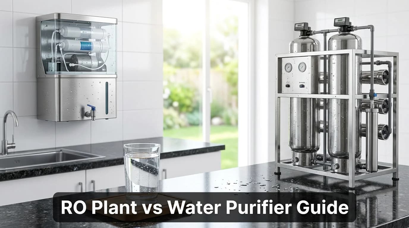 # RO Plant vs Water Purifier: Complete Comparison Guide for Your Water Treatment Needs # RO Plant vs Water Purifier: Complete Comparison Guide for Your Water Treatment Needs