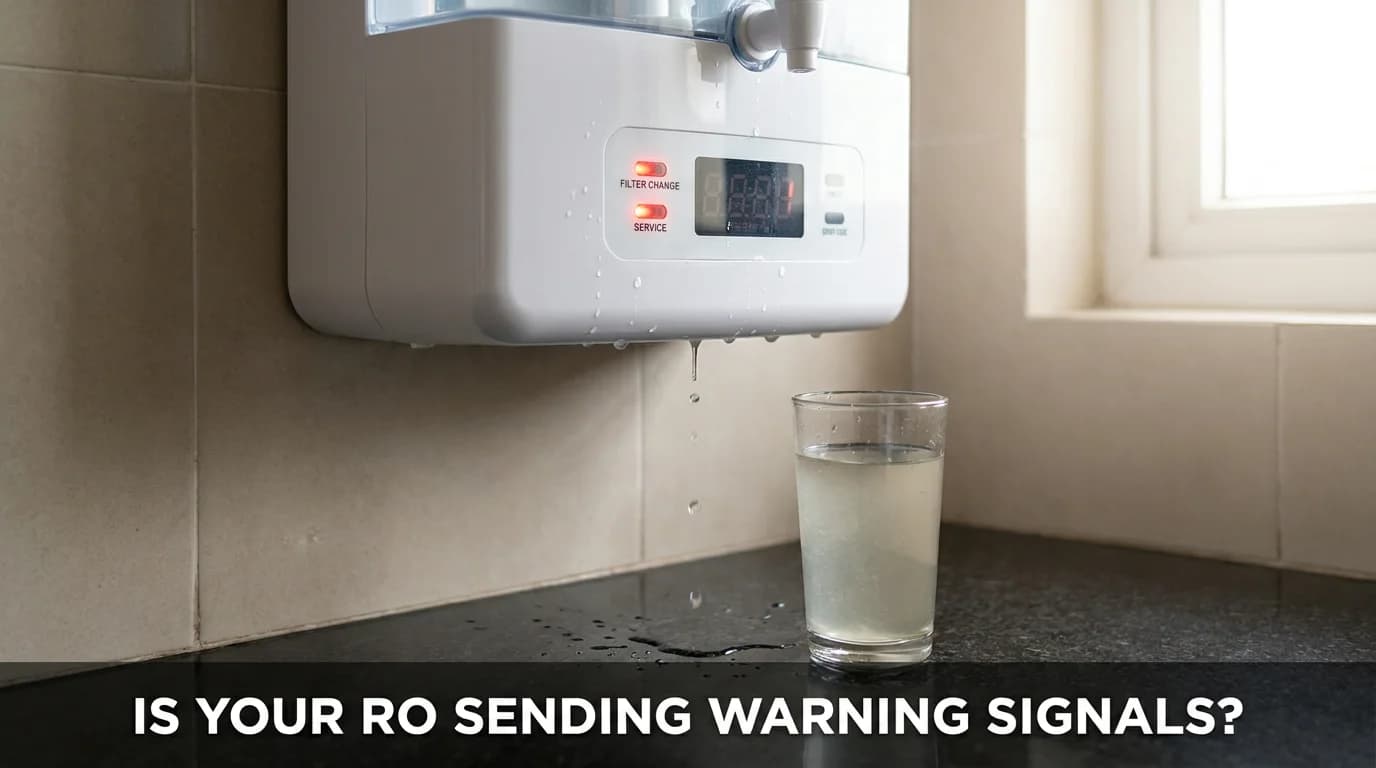 Critical Warning Signs Your RO Water Purifier Needs Urgent Professional Attention in Kolkata Critical Warning Signs Your RO Water Purifier Needs Urgent Professional Attention in Kolkata