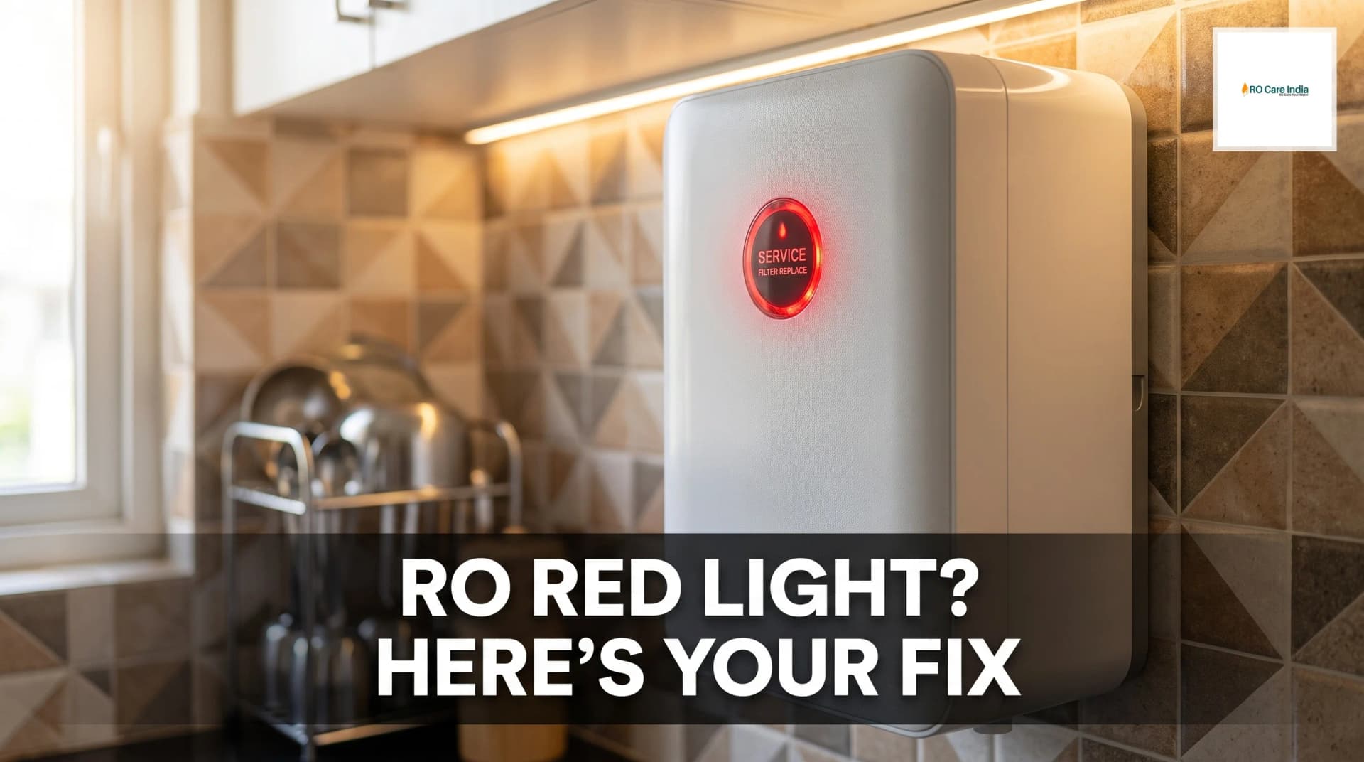 Why RO Red Light Blinking in Kolkata: What It Means and How to Fix It Why RO Red Light Blinking in Kolkata: What It Means and How to Fix It