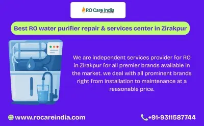 Get RO Service in Zirakpur – Call Now 9311587744