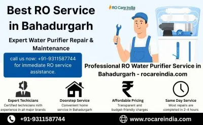 Best RO Service in Bahadurgarh - Expert Water Purifier Repair & Maintenance