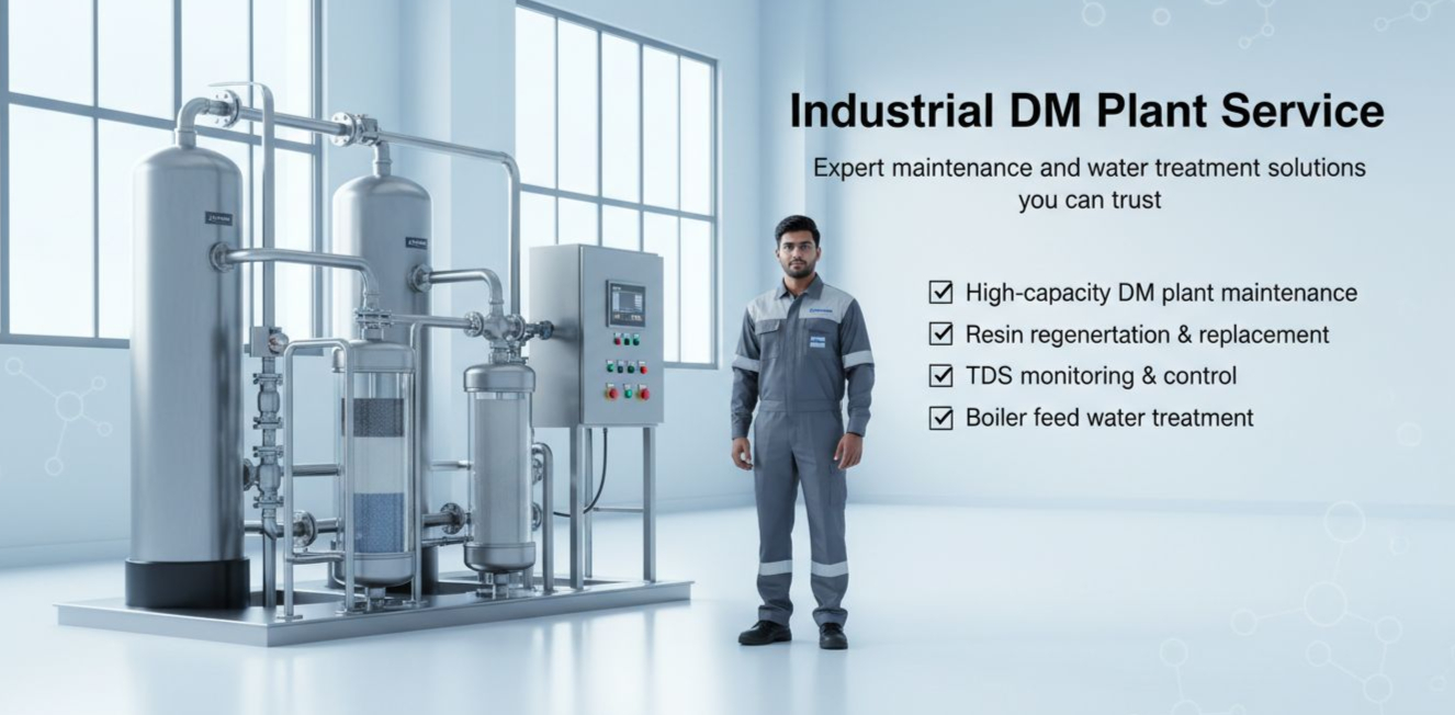 Industrial DM Plant Service
