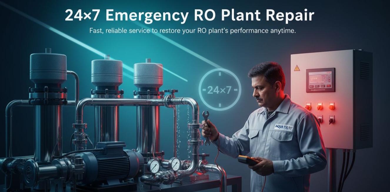Emergency RO Plant Repair (24x7)